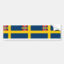 Svensk norsk union, sverige bildekaler