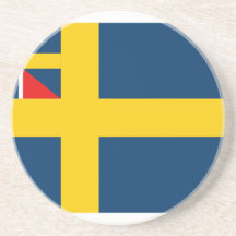 Svensk norsk union, sverige glasunderlägg