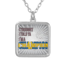 Svensk och en mästare skräddarsydda halsband