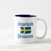 Svensk Princess Mugg