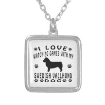 Svensk Vallhund hund design Anpassningsbar Halsband