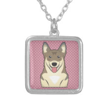 Svensk Vallhund tecknad Skräddarsydda Halsband