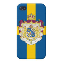 Svensk vapensköld - sverigeiphone case iPhone 4 skal