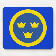 Svenska Roundel Mousepad Mus Matta
