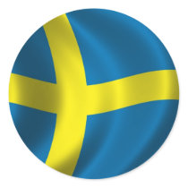 Svensken sjunker klistermärke