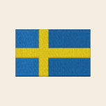Svenskflagga broderade tröjor
