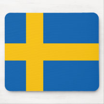 Svenskflagga Mus Mattor