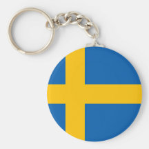 Svenskflagga Nyckel Ringar