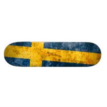 Svenskflagga Skate Deck
