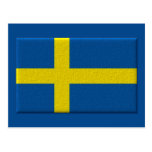 Svenskflagga Vykort