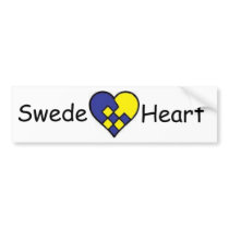 Svenskhjärtabildekal