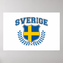 Sverige Posters