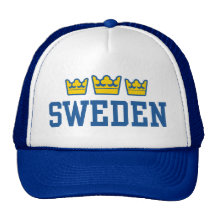 Sverige Baseball Hat