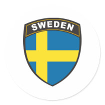 Sverige Klistermärke