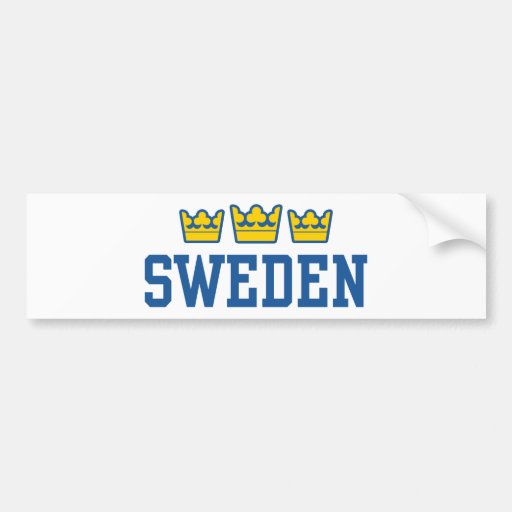 Sverige Bildekal