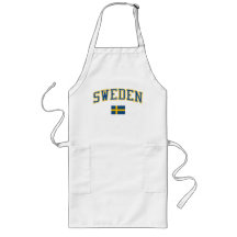 Sverige + Flagga Förkläde