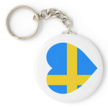 Sverige flaggahjärta