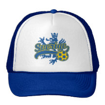 Sverige fotboll trucker keps