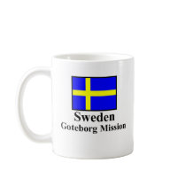 Sverige Goteborg beskickning Drinkware Kaffe Kopp