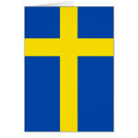 sverige hälsnings kort