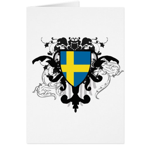 Sverige Hälsningskort