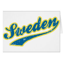 Sverige Hälsningskort