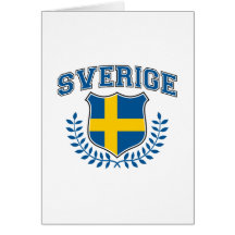 Sverige Hälsningskort
