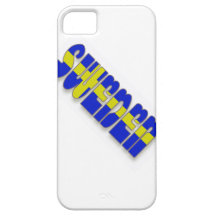 Sverige, i att märka för flagga iPhone 5 cover