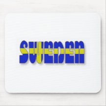 Sverige, i att märka för flagga mus matta