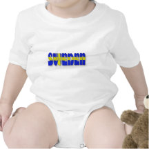 Sverige, i att märka för flagga t-shirt