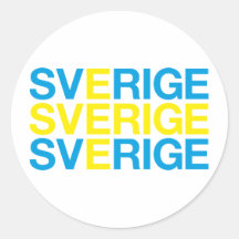 Sverige Klistermärken