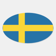 sverige klistermärken