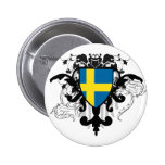 Sverige Knapp Med Nål