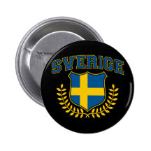 Sverige Knappar Med Nål
