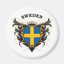 Sverige Kylskåpmagneter