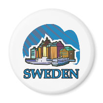 Sverige Kylskåps Magneter