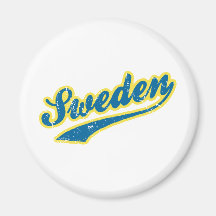 Sverige Magnet För Kylskåp