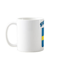 Sverige Kaffe Mugg