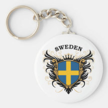 Sverige Nyckelring