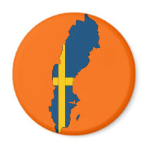 Sverige sjunker kartlägger kylskåpsnagnet