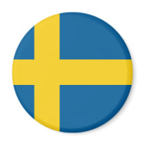Sverige sjunker kylskåpmagneter