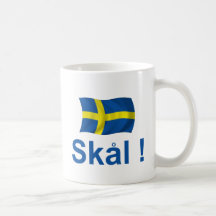 Sverige Skal! Kaffe Kopp