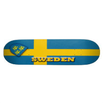 Sverige Skateboard Deck