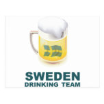 Sverige som dricker laget vykort