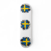 Sverige stjärna anpassningsbara skateboard