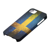 Sverige; Sverigeflagga iPhone 5 Case-Mate Cases