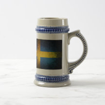 Sverige; Sverigeflagga Kaffe Muggar