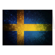 Sverige; Sverigeflagga Kort