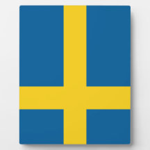 sverige uppvisning plack