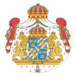 Sverige vapensköld klistermärken